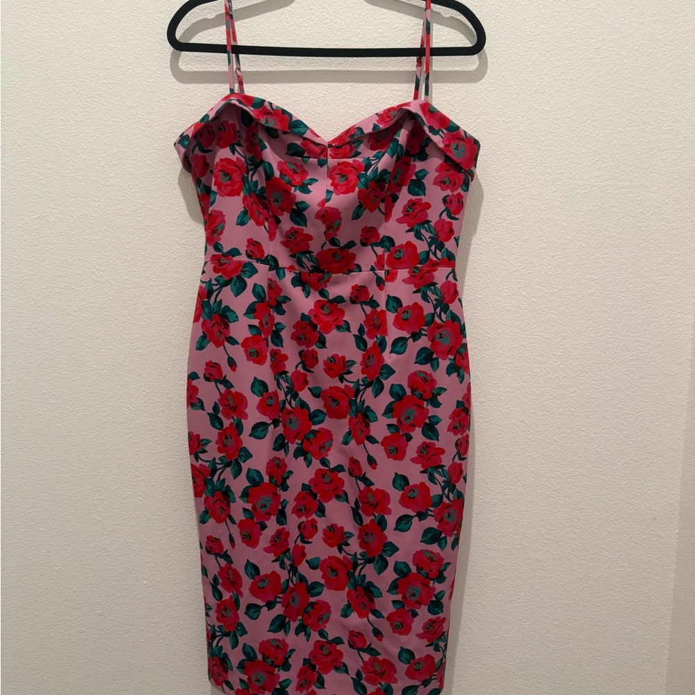 Floral Pink Dress
